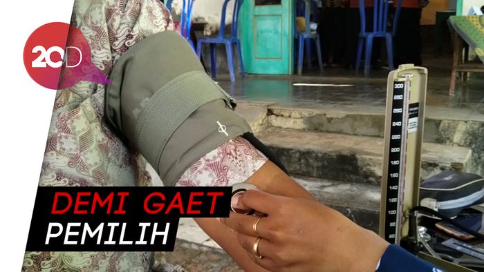 Gelar Coblosan Ulang, TPS Ini Sediakan Periksa Kesehatan Gratis