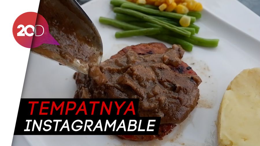 Mencicipi Tenderloin Steak Saus Mushroom ala Pampalassa