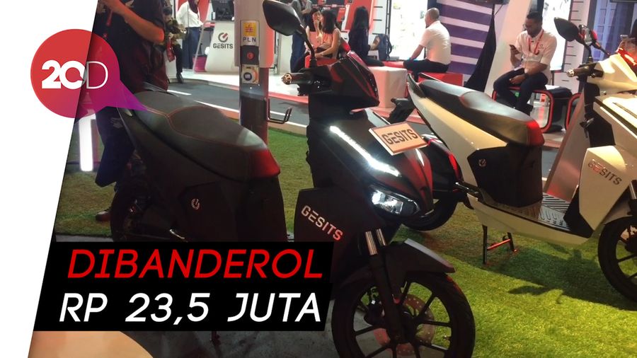 Motor Listrik Rakitan Anak Bangsa Unjuk Gigi di IIMS 2019