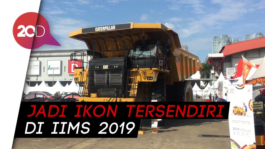 Truk Raksasa Caterpillar 777E Mejeng di IIMS 2019