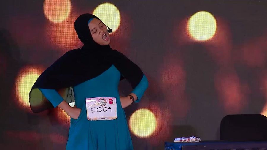 Dini dan Bakat Aktingnya - Sunsilk Hijab Hunt 2019 Medan 