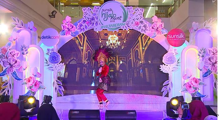 Tari Kreasi Melayu ala Cut Dara - Sunsilk Hijab Hunt 2019 Medan