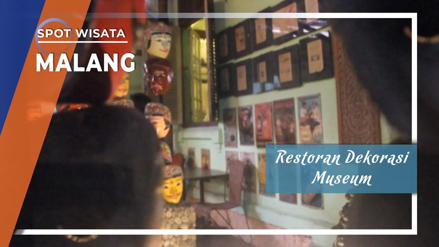 Restoran Unik dengan Dekorasi Museum Antik di Malang