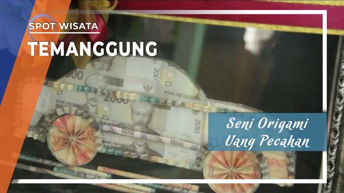 Seni Origami Uang Pecahan, Temanggung