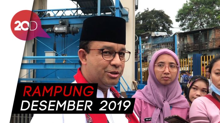 Anies Berharap Pembangunan 2 Waduk Bisa Atasi Banjir Jakarta