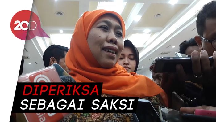  Diperiksa KPK Terkait Suap Rommy, Khofifah: Hanya Isi Biodata dan BAP