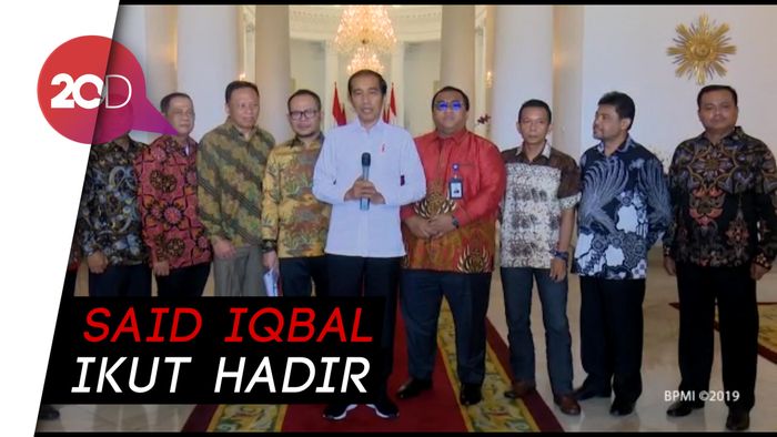 Jokowi Terima Presiden Serikat Buruh di Bogor, Sepakat May Day Damai