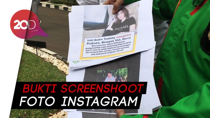 Pelapor Akun Erin Taulany Bawa 20 Bukti ke Polisi