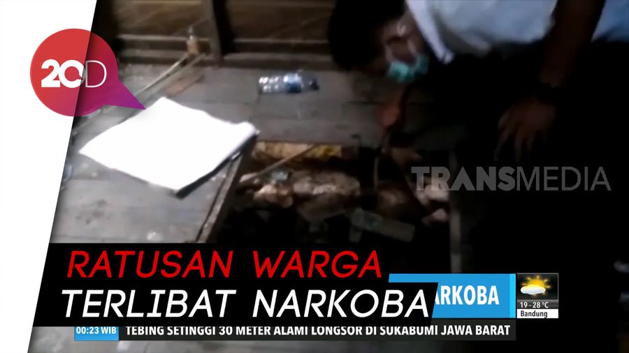 Penggerebekan Kampung Narkoba di Samarinda, Pelajar hingga PNS Diciduk