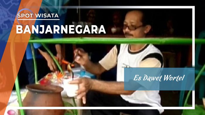 Es Dawet Wortel dari Sigong Banjarnegara, Jawa Tengah