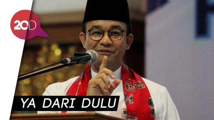 Komentar Anies Tanggapi Cuitan Ahok Soal Banjir Jakarta