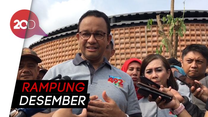 Penjelasan Anies soal 2 Waduk yang Bakal Jadi Solusi Banjir Jakarta