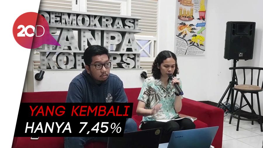 ICW: Korupsi di Tahun 2018 Rugikan Negara Rp 9 Triliun!