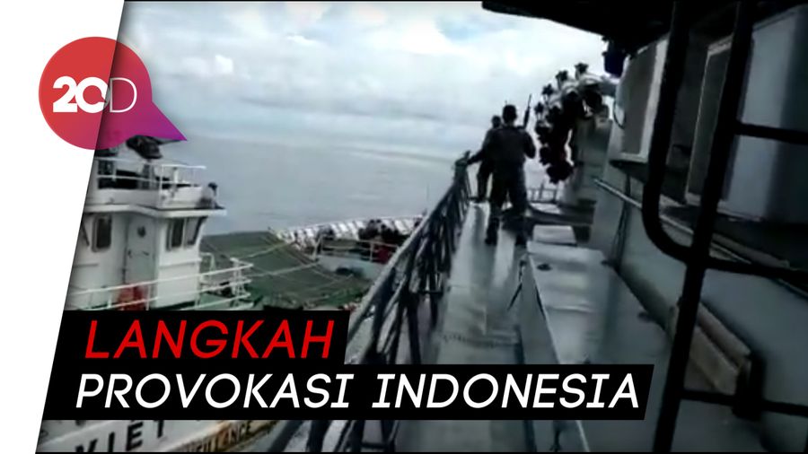 Kapal Vietnam Tabrak KRI Tjiptadi-381 di Laut Natuna Utara