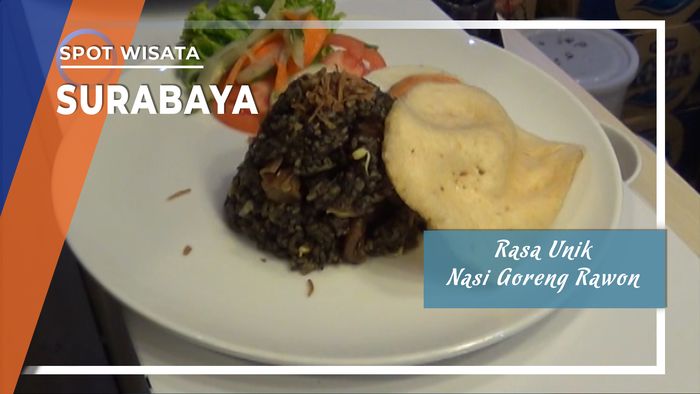 Paduan Rasa Unik Nasi Goreng Rawon, Surabaya