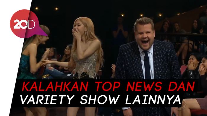 BLACKPINK Jadikan Late Show with James Corden Variety Show Nomor 1