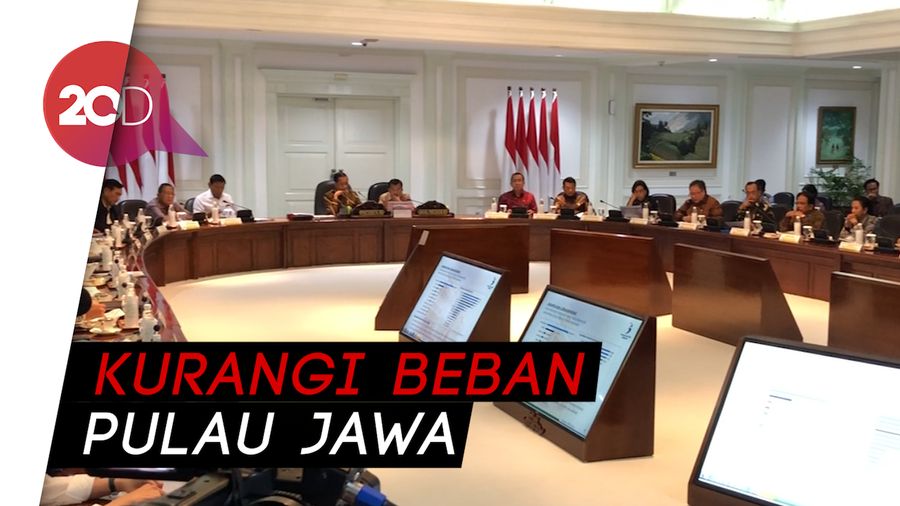 Jokowi Restui Ibu Kota Pindah ke Luar Pulau Jawa