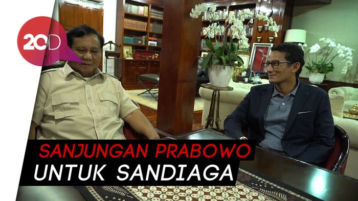 Prabowo: Saya Berterimakasih Punya Wakil Muda dan Fit