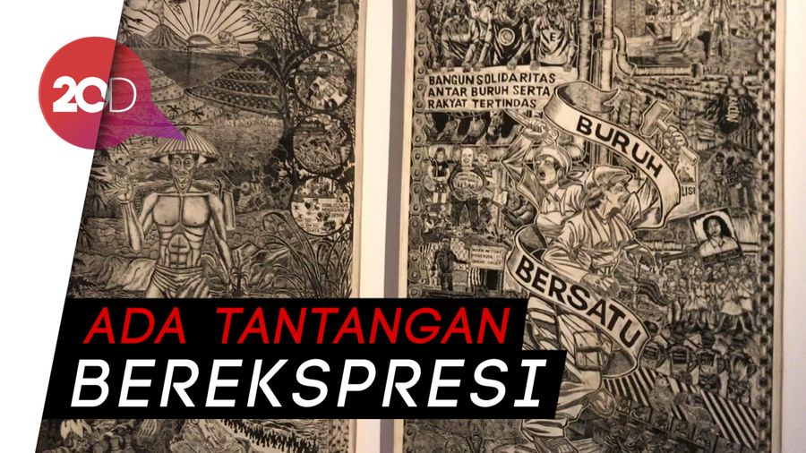 Mengenal Perupa Taring Padi yang Sudah Berkarya Sejak Orde Baru 