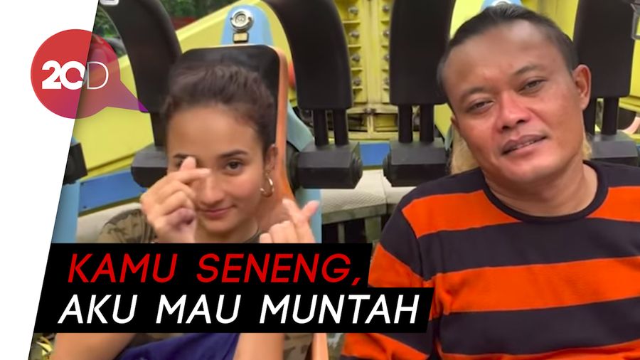  Romantisnya Sule Naik Wahana Ekstrem Demi Naomi