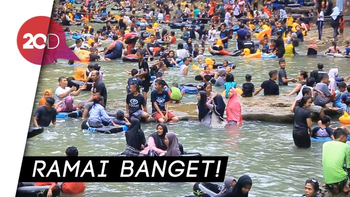 Wisatawan di Bantimurung Membludak Jelang Ramadan