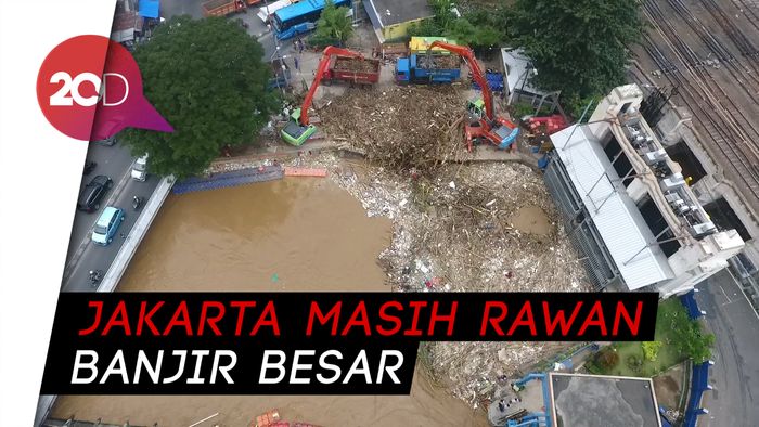 Dear Anies, BNPB Dorong Normalisasi Ciliwung Dilanjutkan