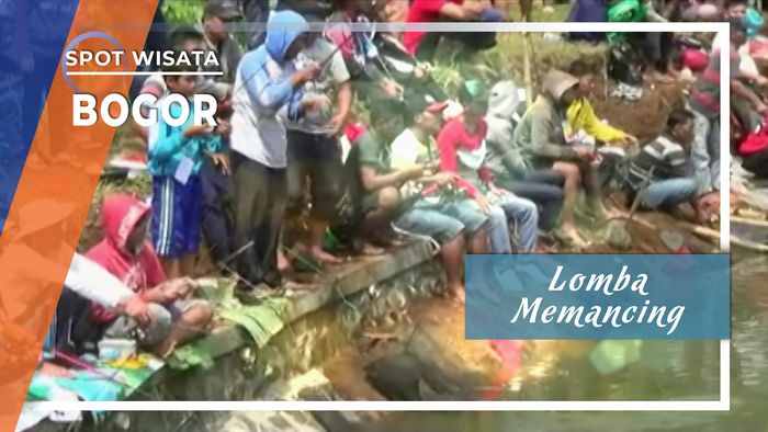 Tradisi Lomba Memancing Massal, Bogor