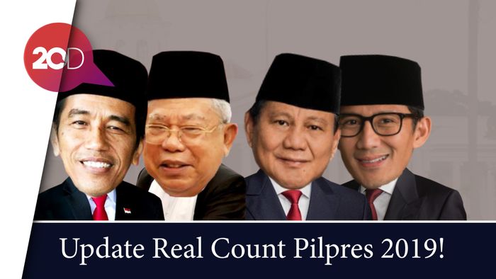 Update Real Count Pilpres 2019!