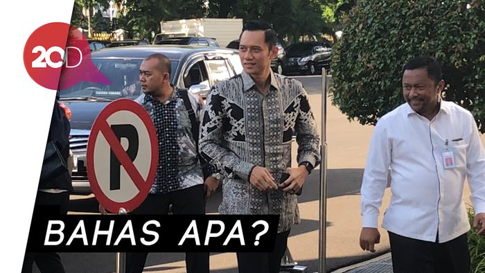 AHY Bertemu Jokowi di Istana