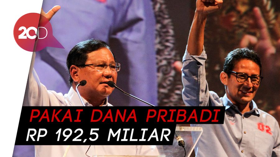 BPN Laporkan Dana Kampanye, Terbesar dari Prabowo-Sandi