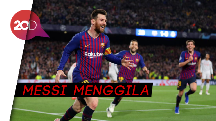 Messi Dua Gol, Liverpool Babak Belur Dihajar Barca