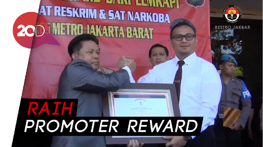 Polres Metro Jakarta Barat Raih Promoter Reward dari Lemkapi