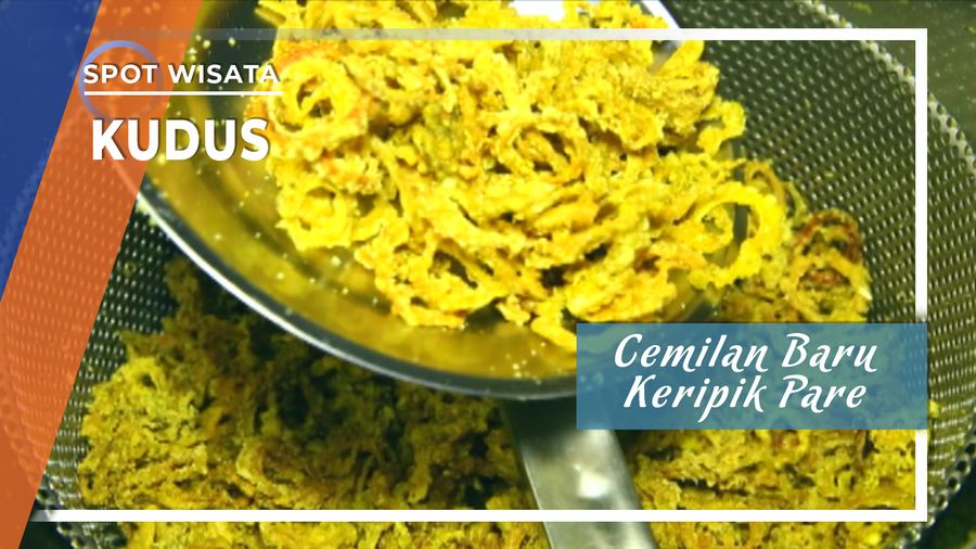 Keripik Pare Cemilan baru dari Kudus