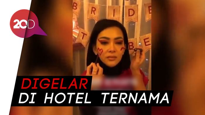Beredar Video saat Syahrini Gelar Bridal Shower di Jepang