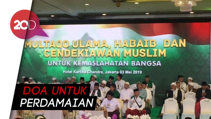 Mbah Moen dan Said Aqil Hadiri Acara Doa Bersama untuk Bangsa