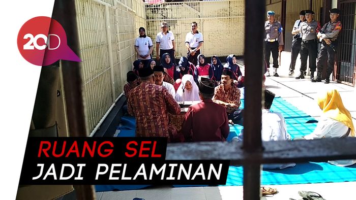 Napi Narkoba di Blitar Ikat Janji Suci dari Balik Jeruji Besi