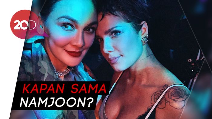 Setelah Halsey, Luna Maya Didoakan Segera Foto Bareng BTS