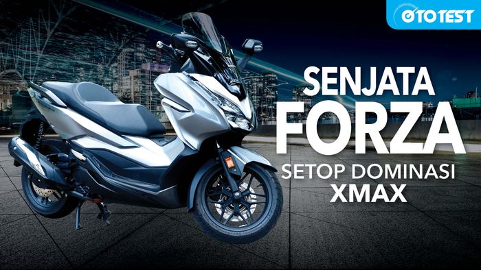 Review Forza 250cc, Senjata Honda Setop Dominasi Xmax