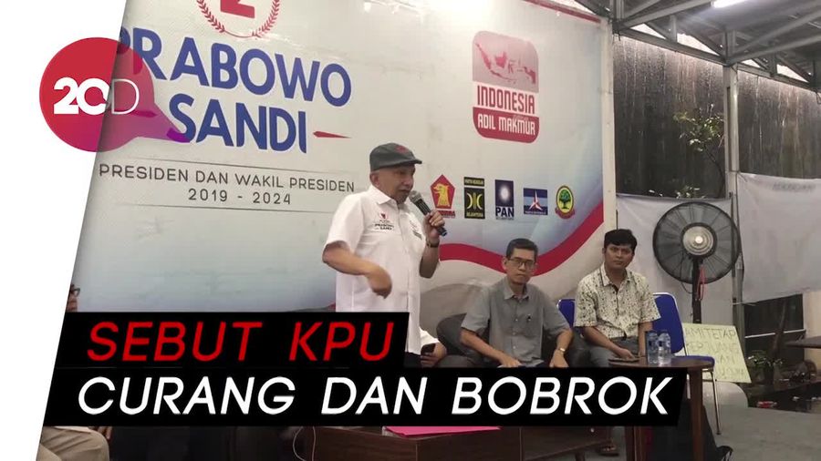 Amien Rais Tuding KPU Curang: Akan Ada Element of Surprise!