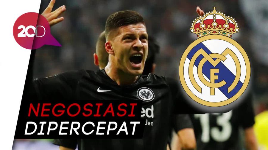 Luka Jovic Merapat ke Real Madrid?