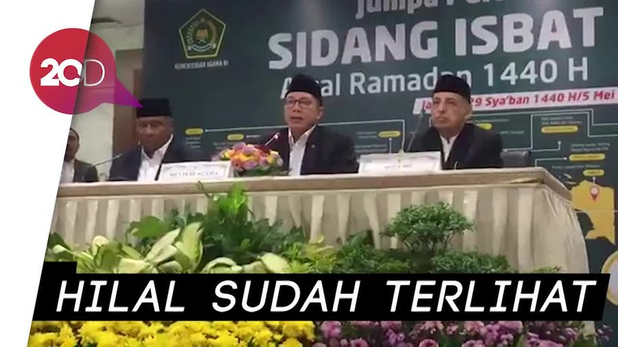 Pemerintah Tetapkan 1 Ramadhan 1440 H Senin 6 Mei 2019