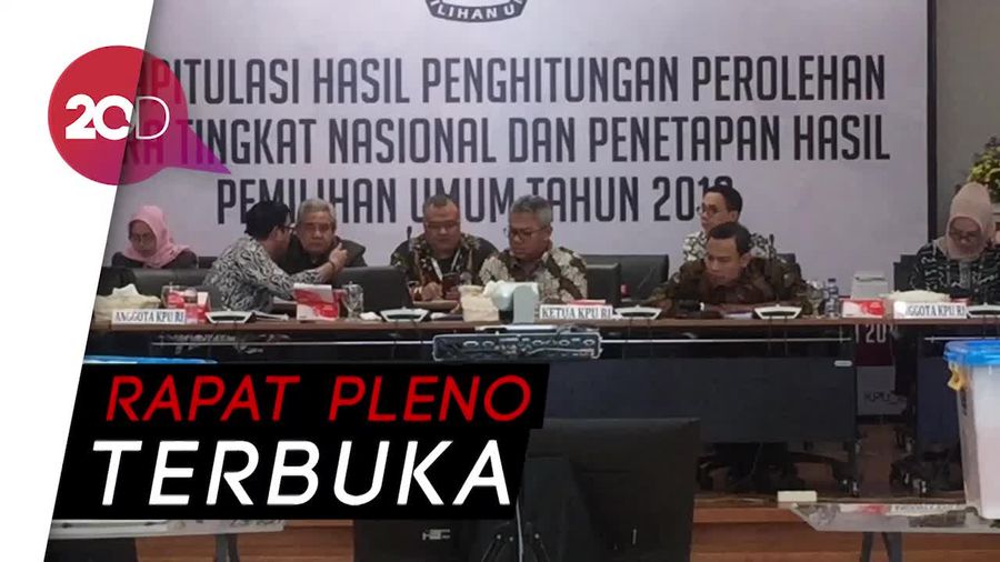 KPU Gelar Rapat Pleno Lanjutan Rekapitulasi Suara Luar Negeri