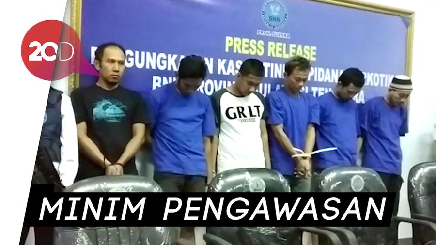Napi di Kendari Kendalikan Narkoba dari Lapas