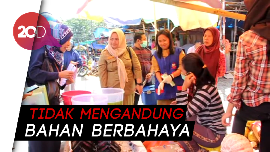 Sidak Pasar, Dinkes Makassar Pastikan Makanan Aman Dikonsumsi