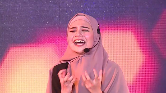 Penuh Penghayatan! Jihan Akting Hingga Teriak - Sunsilk Hijab Hunt 2019 Makassar