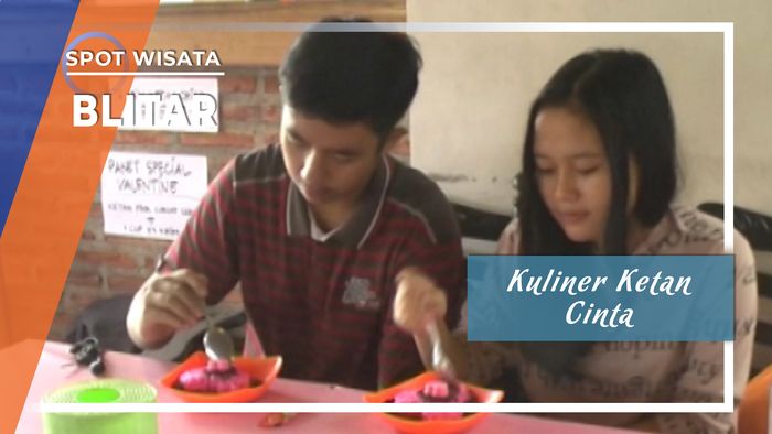 Kuliner Ketan Cinta, Blitar, Jawa Timur