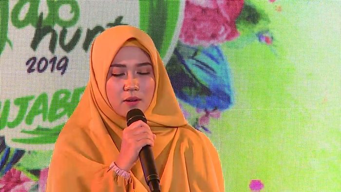 Andi Eka Lantunkan Ayat Suci - Sunsilk Hijab Hunt 2019 Makassar