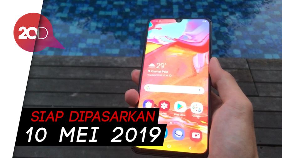 Samsung Galaxy A70 Resmi Hadir di Indonesia