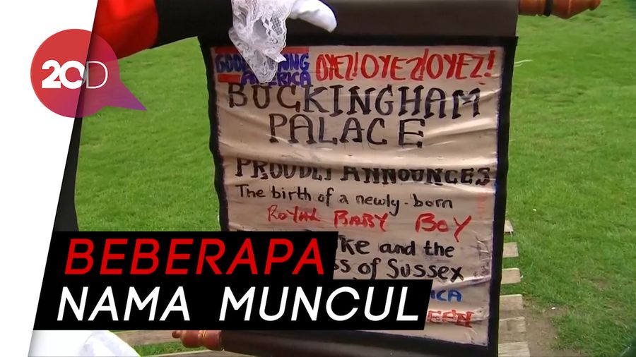 Tebak Nama Anak Pangeran Harry-Meghan Markle Jadi Ajang Taruhan