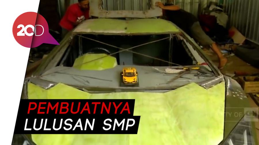 Wow, Ada Lamborghini Made In Gunung Kidul, Lho!